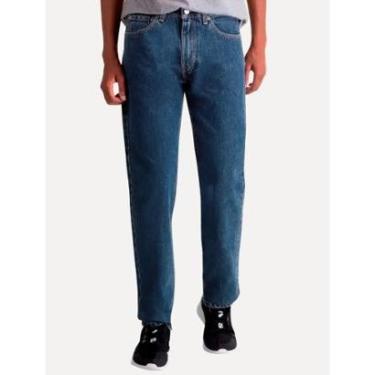 Imagem de Calça Levis Jeans Masculina 505 Regular Azul Médio-Masculino