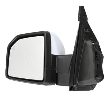 Imagem de Magimaker JL3Z17683CA Conjunto de espelho lateral esquerdo do motorista de 18 pinos apto para Ford F-150 F150 2015-2021 Power Heated/Electric Folding/BSD/galvanização/seta vista externa cromada