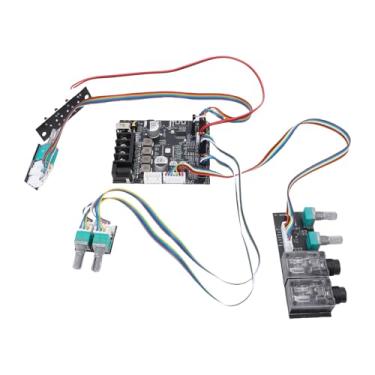 Imagem de YOUTHINK Placa Amplificadora de Potência de 2.0 Canais 50W X 2 Com Som AUX USB HiFi, de Alto-falantes DIY para Home Theater e Microfone, Controle de Graves Agudos