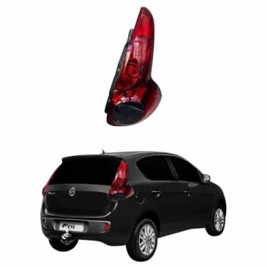 Imagem de Lanterna Traseira Fiat Palio G5 2012 2013 2014 2015 2016 Fumê Lado Direito Passageiro