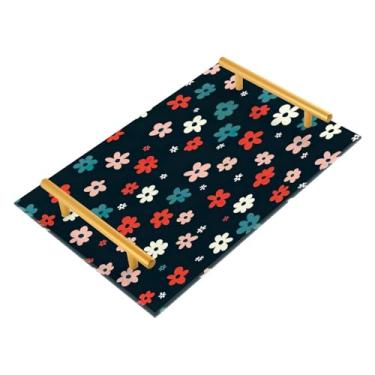 Imagem de Wassud Bandejas de acrílico para banheiro, joias, perfumes, alça de maquiagem, cômoda, quarto, cozinha, bancada, mesa, 30 x 20 cm