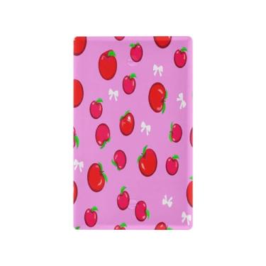 Imagem de Wassud Placa de cobertura para interruptor de luz, maçãs com laços, capas de tomada decorativas, placa de parede para tomadas elétricas, interruptor único, 11 x 6 cm