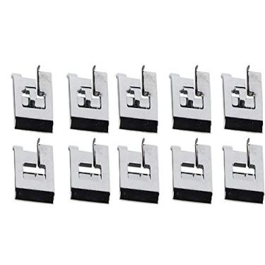 Imagem de Cuofyunl 10 peças calcador de fita de viés em forma de g overlock calcador para máquina de costura/singer