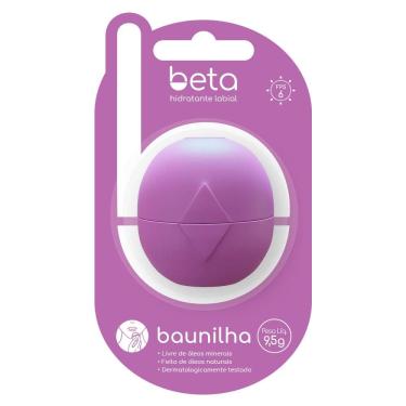 Imagem de Hidratante Labial Beta FPS6 Cor Baunilha 9,5g
