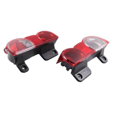 Imagem de TCINDRR Acessórios para carro Conjunto de luz traseira esquerda e direita lâmpada 26550-JX00A 26555-JX31A compatível com Nissan NV200 09-19