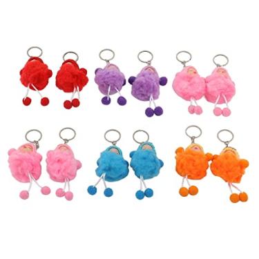 Imagem de GOWENIC Conjunto de Chaveiro de Boneca Macia para Dormir Com 12, Decoração de Bolsa Exclusiva para Crianças e Adultos, Pingente de Chaveiro Portátil para Mochilas e Telefones Celulares