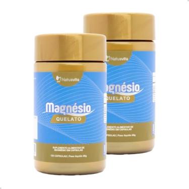 Imagem de Bisglicinato de Magnésio - Quelato com Glicina (Kit 2 und. 240 cápsulas)