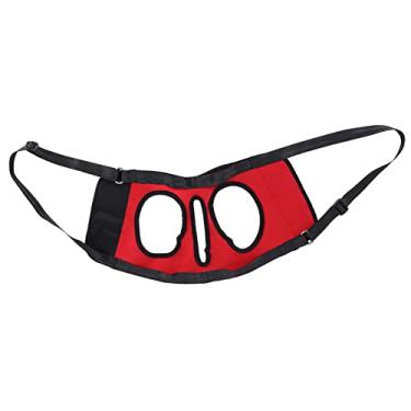 Imagem de Alomejor Arnês de Elevação para Cães, Tipoia de Perna Traseira de Tamanho Grande para Cães Idosos e Feridos, Ajuda de Reabilitação para Pernas Traseiras Fracas (vermelhas M)