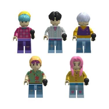 Imagem de Rumi KPop Demon Hunters Blocos De Montar Brinquedo Modelo Boneco 2027 