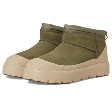 Imagem de UGG Bota masculina Cl Ultra Mini Weather híbrida moderna, Semente de oliva queimada/mostarda, 4