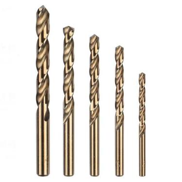 Imagem de Conjunto De 10 Brocas De Cobalto M35 1-3mm Broca HSS Para Metal Aço In