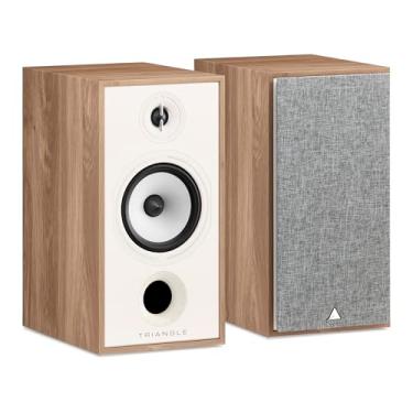 Imagem de triangle - Alto-falante Hi-Fi Borea BR04 - Suporte de estante - Potência 110W - Saída 91 dB/W/m - Surround compatível com Home Cinema - 220 x 425 x 314 mm - Carvalho claro (par)