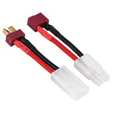 Imagem de SPYMINNPOO Cabo T Plug Macho para Tamiya Fêmea Com Jaqueta de Silicone, Adequado para a Maioria das Configurações de Carregamento, Conveniente para Entusiastas de RC
