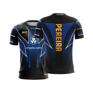Imagem de Camiseta Masculina De Verão UFC Champion 2025 Autêntica Para Competido