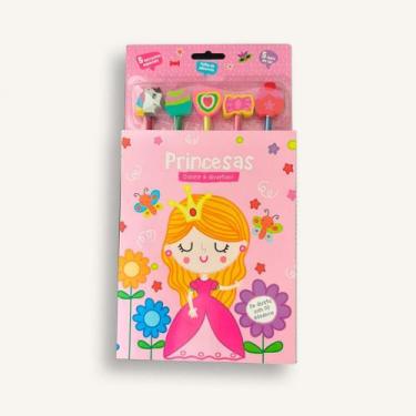 Imagem de Colorir e divertido! - princesas - PE DA LETRA, 3