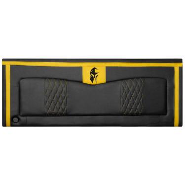 Imagem de Painel Cabeceira Gamer USB Fighter Para Cama Box Solteiro 90cm