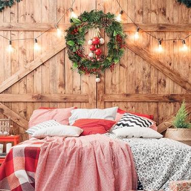 Imagem de ZJchao Anel de Guirlanda de Videira Tecido à Mão Decoração Rústica de Fazenda Faça você Mesmo Kit de Confecção de Guirlanda para Peças Centrais de Parede de Porta Material de Decoração (13)