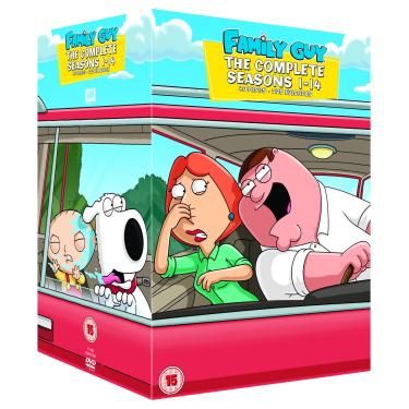 Imagem de Family Guy - Season 1-14 [DVD] [1999] [Region2] Requires a Multi Region Player