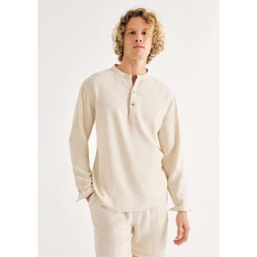 Imagem de Camisa Bata Masculina Em Viscolinho-Masculino