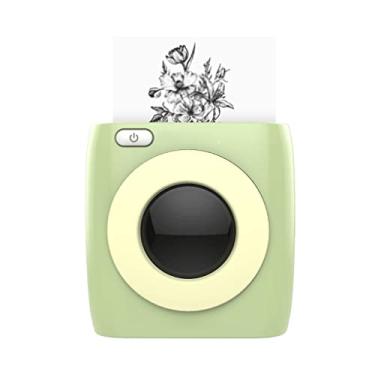 Imagem de WGLAKJ Impressora térmica portátil para fotos, compatível com mini impressoras Android (D)