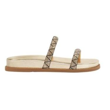 Imagem de Sandália Papete Metalizada Lançamento Schutz-Feminino