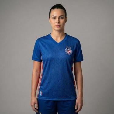 Imagem de CAMISA FEMININA BAHIA OFICIAL LICENCIADA ESQUADRÃO-Feminino