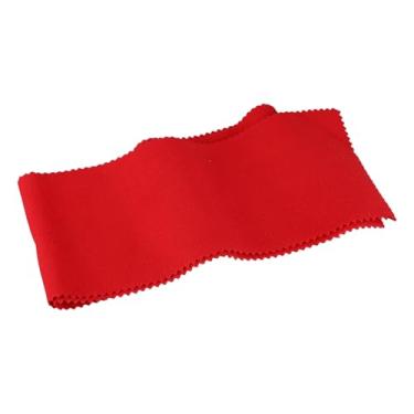 Imagem de KIMISS Capa Protetora contra Poeira para Teclado de Piano Macio para 88 Teclas - Capa Protetora para Pianos Digitais Eletrônicos, Tecido de lã à Prova d'água e Fácil de Limpar (Vermelho)