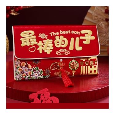 Imagem de Chinese New Year Red Envelopes Best Son , 2026 Hong Bao, Asia Lucky Money Gift Envelopes for Chinese Lunar Year Spring Festival for Son