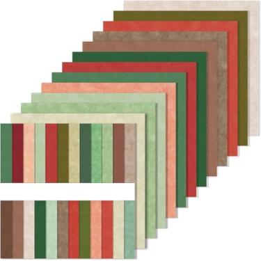 Imagem de 36 folhas de papel para scrapbook, papel decorativo de 30 x 30,5 cm, cartolina dupla face, adequado para cartões comemorativos, faça você mesmo/e decoração de álbum