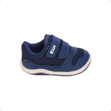 Imagem de Tênis Casual Infantil Kidy Slip On Azul-Masculino