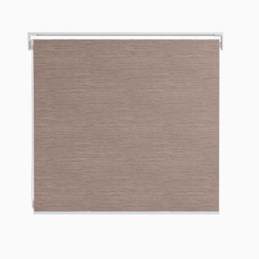 Imagem de Persiana Rolo Blackout Marrom Napolis - 1,06m x 2,61m - Alanza