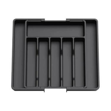 Imagem de Organizador De Talheres Ajustável Para Gaveta, Bandeja Expansível Para