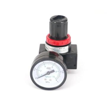 Imagem de Tamanho da porta 3/20.3 cm BR3000 com medidor e suporte regulador de pressão do compressor de controle de ar DWBPGVUN