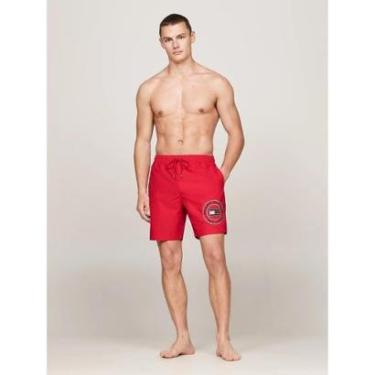 Imagem de Short Tommy Hilfiger Long Drawstring Embroidered-Unissex