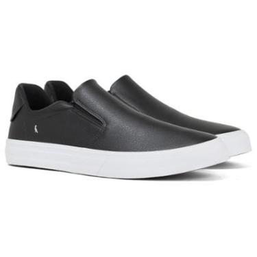 Imagem de Tênis Masculino Slip On Reserva Go Casual Slip Holiday Elástico Confortável 755840001-Masculino