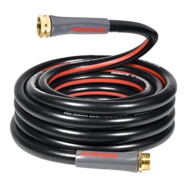 Imagem de YAMATIC Mangueira de jardim de 7,6 m, mangueira de água de alta pressão, mangueira externa de 1,5 cm com conector de latão sólido para todas as condições climáticas