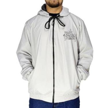 Imagem de Jaqueta Corta Vento Trip Side Tag Pixo Cinza Gelo CV-05-Masculino