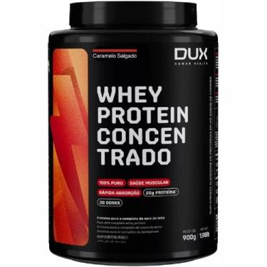 Imagem de Whey protein concentrado caramelo salgado 900g - DUX