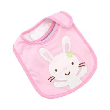 Imagem de Babadores Impermeáveis De Desenho Animado Para Bebês (Meninas E Menino