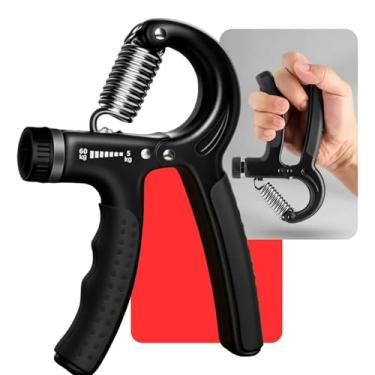 Imagem de Hand Grip Ajustável 5 A 60kg, fortalecedor de Mãos e Antebraço Fitness, Fisioterapia aumente sua Força, Resistência e Pegada, Ideal para Academia, Esporte e Treino em Casa, Premium