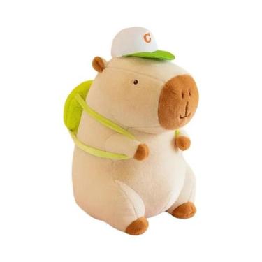 Imagem de Brinquedo De Pelúcia Capivara 12-32cm, Animal De Pelúcia Macio, Boneca