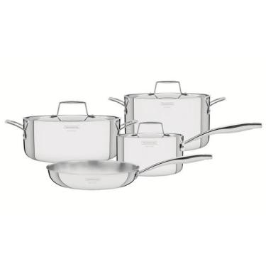 Imagem de Jogo de Panelas Grano Aço Inox de Indução 4 Peças - Tramontina 65140/0