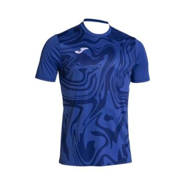 Imagem de Camiseta Masculina De Secagem Rápida E Respirável Com Estampa Abstrata