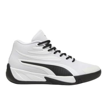 Imagem de PUMA Tênis masculino Court Pro, Branco/preto, 37