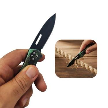 Imagem de Canivete Dobrável Flip Camuflado Bolso Camping Pesca Trilha - Imp