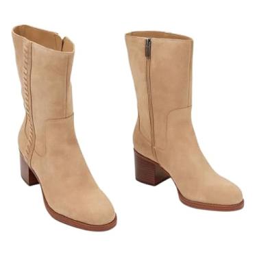 Imagem de Vince Camuto Bota de camurça cano médio Zelcinna A520107