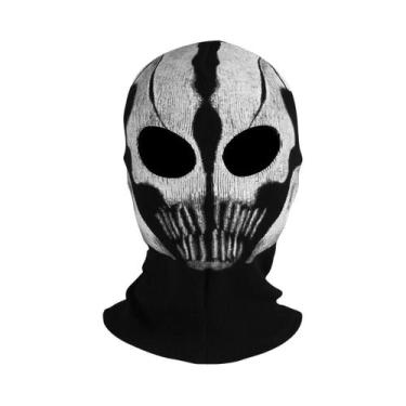 Imagem de Máscara De Algodão Para Inverno, Balaclava Com Capuz De Caveira Para M