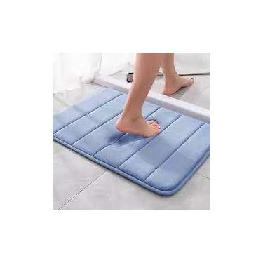 Imagem de Tapete Soft Antiderrapante Super Macio para Banheiro Luxo  40x60cm  - 