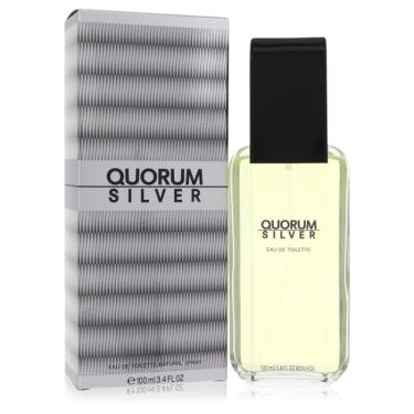 Imagem de Perfume Masculino Quorum Silver Puig 100 ML Eau De Toilette