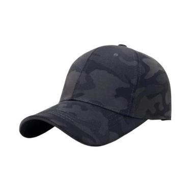 Imagem de Boné de Beisebol Ajustável Camuflado Unissex - Proteção Solar para Pri